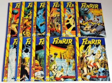 Fenrir - 1 -11 kompl. - Hansrudi Wäscher - Hethke Verlag