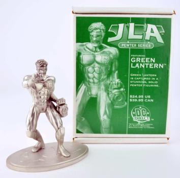 Green Lantern JLA Pewter / Zinn Figur DC Direct
