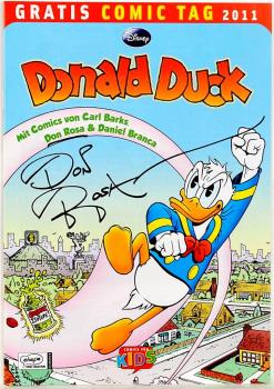 Gratis Comic Tag 2011: Donald Duck, signiert von Don Rosa, Ehapa