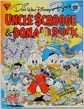 Uncle Scrooge & Donald Duck Gladstone Comic Album No.28 signed by DON ROSA