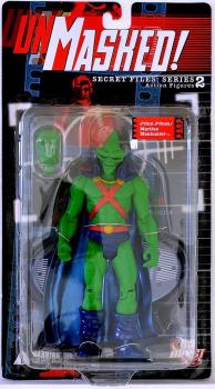 DC Secret Files Series 2 Unmasked J'Onn J'Onzz / Martian Manhunter Action Figure