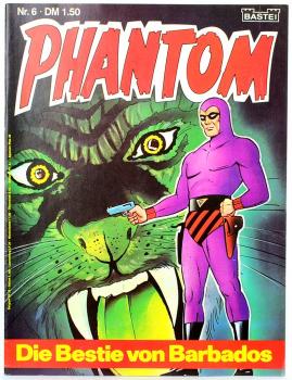 Phantom Heft 6 "Die Bestie von Barbados" - Z: 1 , Bastei