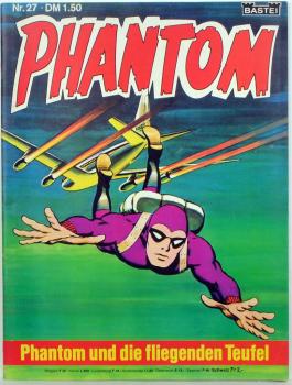 Phantom Heft 27 "Phantom und die fliegende Teufel" - Z: 1, Bastei