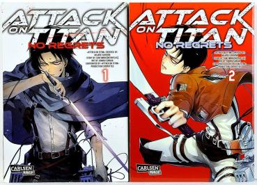 ATTACK ON TITAN - No Regrets 1+2, Carlsen Verlag