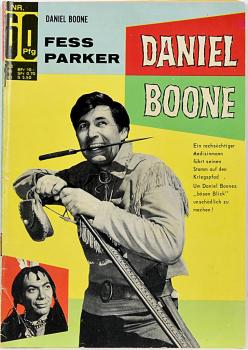Daniel Boone Heft 4 - Fess Parker - Z: 2- , BSV
