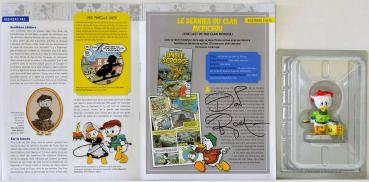 Mickey Donald & Cie - Shoeshine Boy figurine by Hachette, signed by Don Rosa