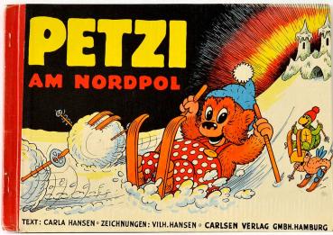 Petzi am Nordpol - Carlsen Verlag 1955