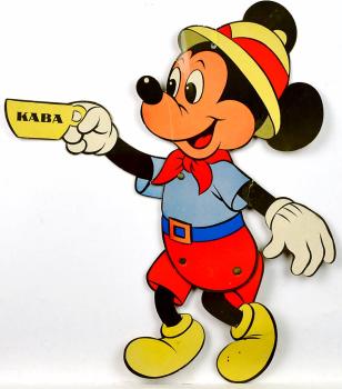 5 Disney Kaba Werbefiguren / Hampelmann