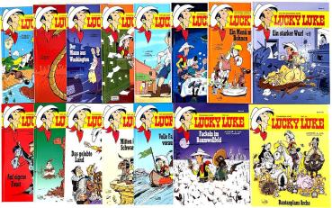 LUCKY LUKE Hardcover - signiert von Achdé - zur Auswahl