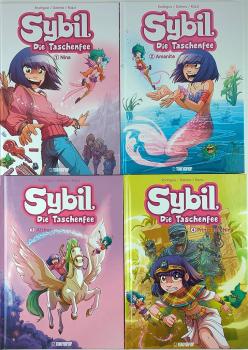 Sybill - Die Taschenfee Band 1-4 - signiert von Rodrigue - neuwertig , Tokyopop