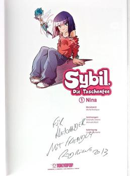 Sybill - Die Taschenfee Band 1-4 - signiert von Rodrigue - neuwertig , Tokyopop