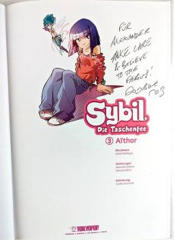 Sybill - Die Taschenfee Band 1-4 - signiert von Rodrigue - neuwertig , Tokyopop