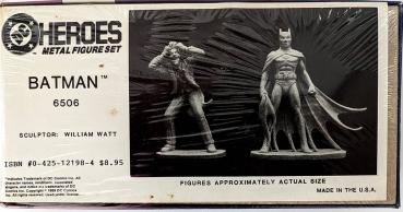 Batman Metal Figures Set - Batman & Joker - Mayfair Games 6506