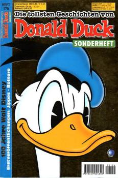 Die Tollsten Geschichten von Donald Duck Nr.176 sehr gut, Z 1-2 inkl. Abo-Karte