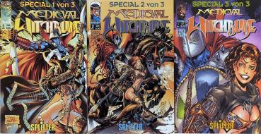 Medieval Witchblade Special Heft 1 bis 3 - signiert von Garth Ennis - Splitter