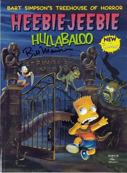 Heebie-Jeenie Hullabaloo - signed Bill Morrisomn - Bart Simpson - US Version