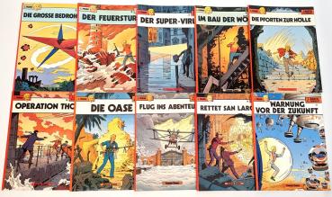 L.Frank Band 1-10 alles in 1.Auflage - sehr guter Zustand - Carlsen Comics