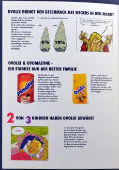 Asterix Werbeheft 1993 Ovolix erobert Danubien Ovomaltine Wander AG Top selten