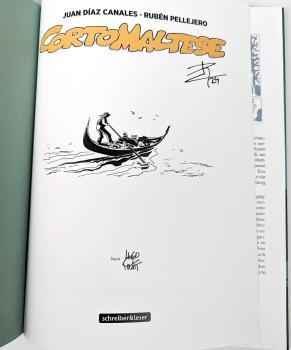 Corto Maltese 14. Äquatoria - signiert von Rubén Pellejero - Schreiber und Leser