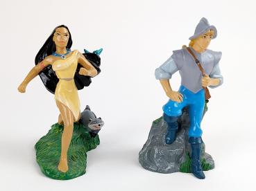 2x Pocahontas Figuren - Disney Store