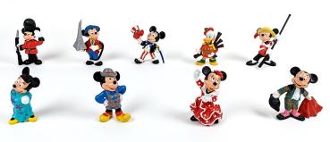 Bullyland Disney Nationalitäten - 9 Figuren kompletter Satz