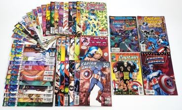 CAPTAIN AMERICA Vol.3 - 45 Hefte bis #50 & 4 Annual - US Ausgabe Marvel