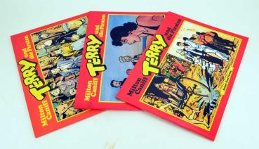Zur Auswahl: Terry und die Piraten Band 1 - 3 Feest Comics