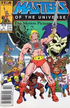 MASTERS OF THE UNIVERSE  - The Motion Picture - US Edition 1987 - Marvel