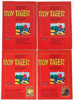 4x Roy Tiger Werbesonderheft , Bastei