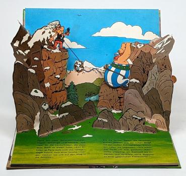 Asterix und Obelix auf Reisen Klapp-Buch, Pestalozzi-Verlag - SUPERSELTEN!