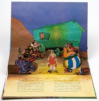 Asterix und Obelix auf Reisen Klapp-Buch, Pestalozzi-Verlag - SUPERSELTEN!