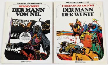 Ein Mann ein Abenteur Band 1&2 Hardcover - Comic Companie 1978