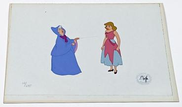 Cinderella Cel Portfolio, Walt Disney 1980's, limitiert No.12 von 275 ULTRA RAR!