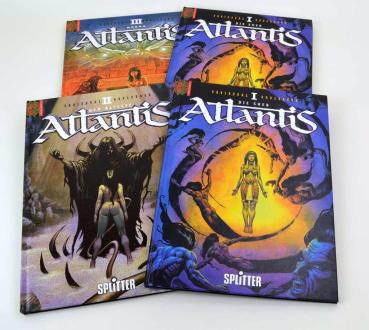 Zur Auswahl: Atlantis Hardcover und Limitierte Ausgaben Band 1 - 3 Splitter