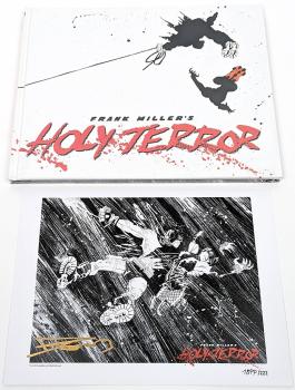 Holy Terror - Frank Miller, limitiert mit Druck PP18/222 - NEU & OVP - Panini