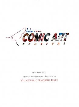 2023 Lake Como Comic Art Festival Portfolio mit Drucken von 25 Künstlern