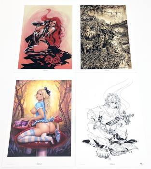 2023 Lake Como Comic Art Festival Portfolio mit Drucken von 25 Künstlern