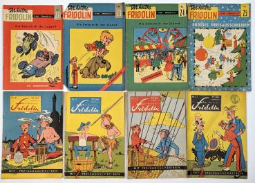 Der Heitere Fridolin Heft 1-51 ( Nr.3 fehlt ) - Original-Hefte - Semrau Verlag