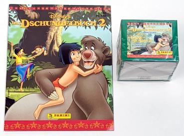 Dschungelbuch 2 Sammelkarten Display / Box OVP plus Album neuwertig - Panini