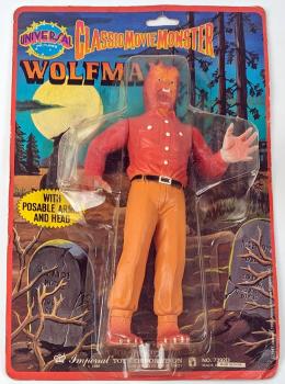 WOLFMAN vintage Actionfigur, Classic Movie Monster Serie - Imperial Toys 1986