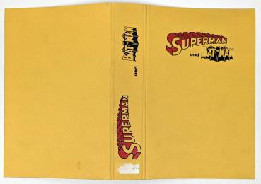 Original 1970er Superman Batman Sammelmappe - Ehapa