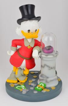 DON ROSA FIGUR - ONKEL DAGOBERT UND SEINE NUMMER EINS - LIMITIERT & SIGNIERT