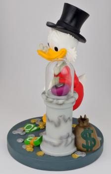 DON ROSA FIGUR - ONKEL DAGOBERT UND SEINE NUMMER EINS - LIMITIERT & SIGNIERT