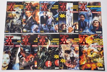 Akte X - Das Comic-Magazin, Carlsen Verlag - Auswahl