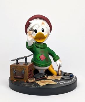 DON ROSA FIGUR - THE SHOESHINE BOY - LIMITIERT & 2x signiert!