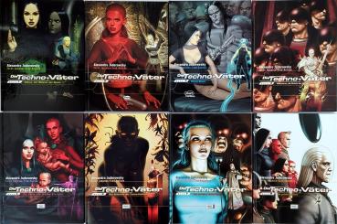 Die Techno-Väter Hardcover - Band 1-8, sehr gut / Z: 1,  Ehapa & Feest