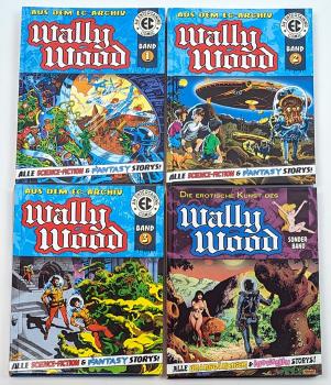 Wally Wood Band 1-3 plus Die erotische Kunst des Wally Wood - All Verlag