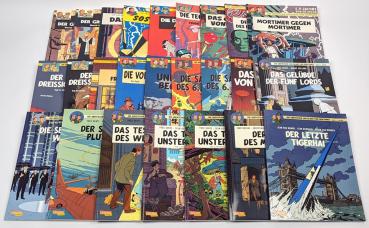 Die Abenteuer von Blake und Mortimer Band 1-25 - alle 1. Auflage, Carlsen Verlag