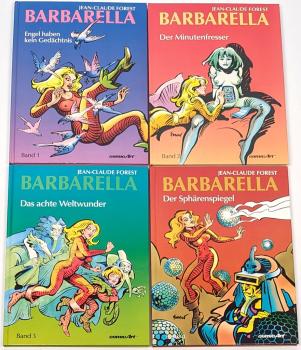 Barbarella Band 1-4 komplett, Hardcover, Carlsen Verlag