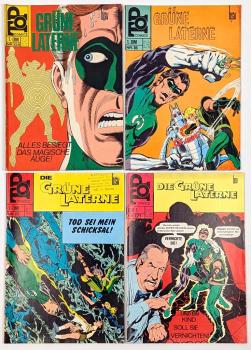 Top Comics 4x Grüne Laterne - Lehning Verlag
